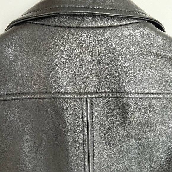 ZARA leather jacket - like new!! - Picture 5 of 7